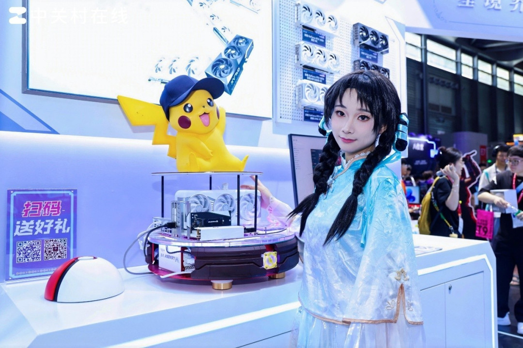 刷新视觉星镜界 ChinaJoy2025影驰展台太秀了