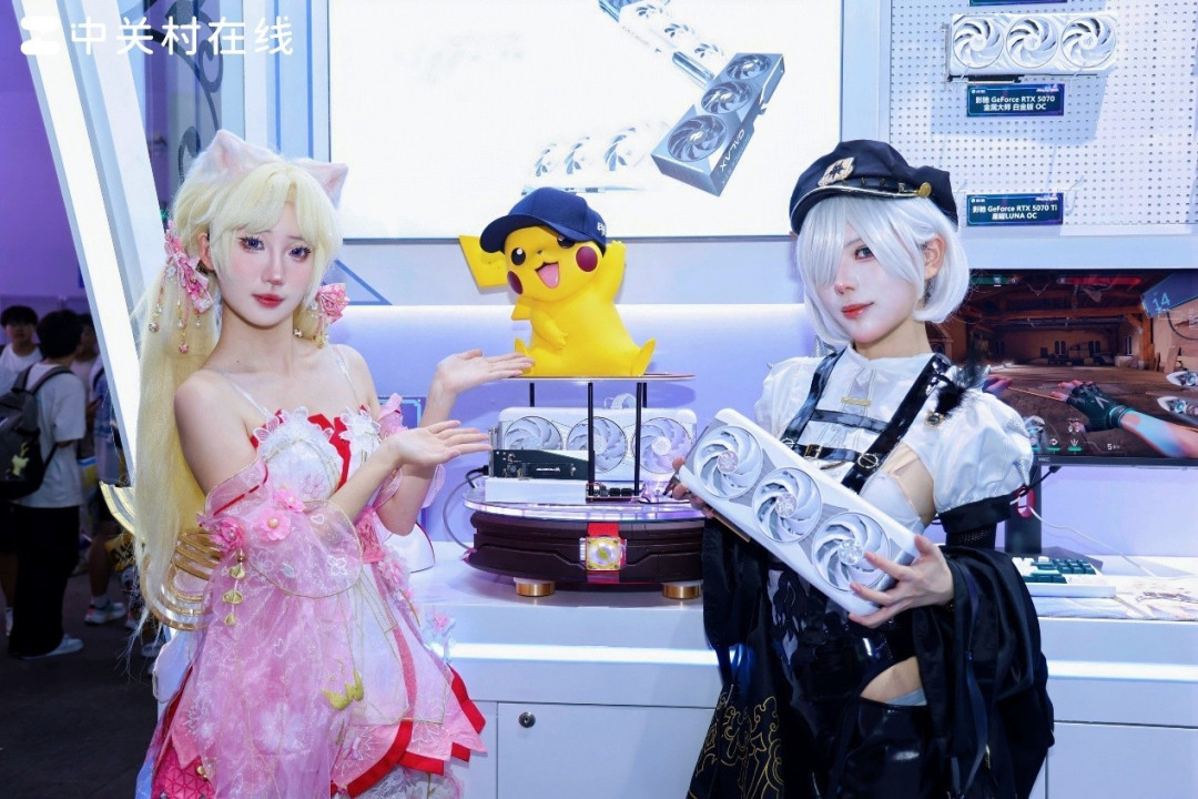 刷新视觉星镜界 ChinaJoy2025影驰展台太秀了