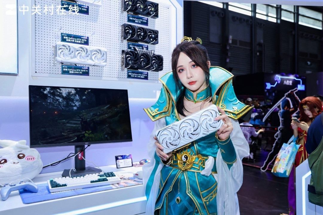刷新视觉星镜界 ChinaJoy2025影驰展台太秀了