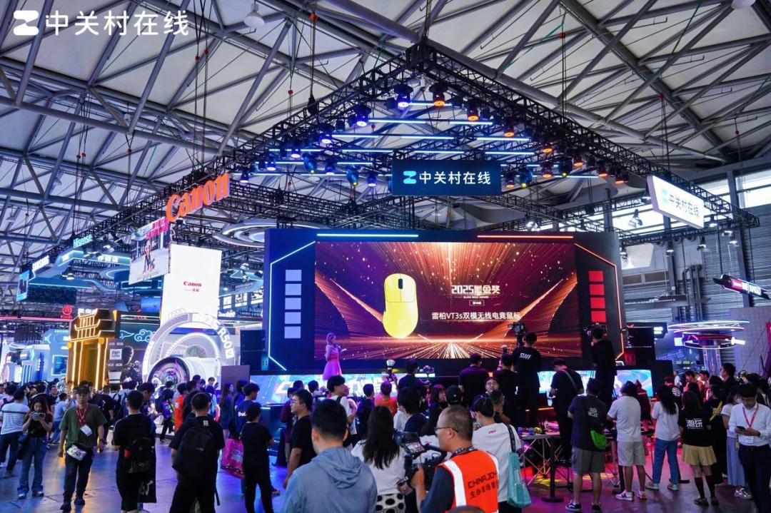 ChinaJoy2025现场直击:雷柏键鼠外设引爆专业电竞体验