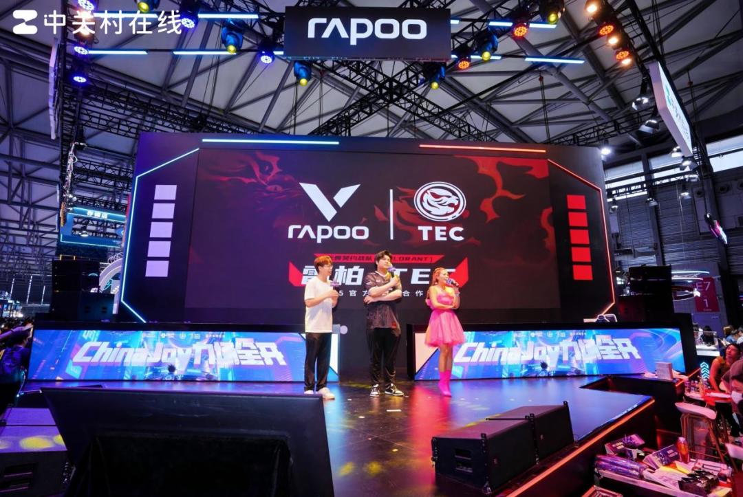 ChinaJoy2025现场直击:雷柏键鼠外设引爆专业电竞体验