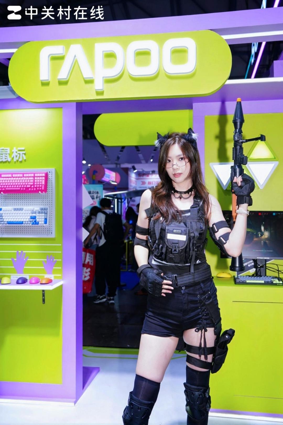 ChinaJoy2025现场直击:雷柏键鼠外设引爆专业电竞体验