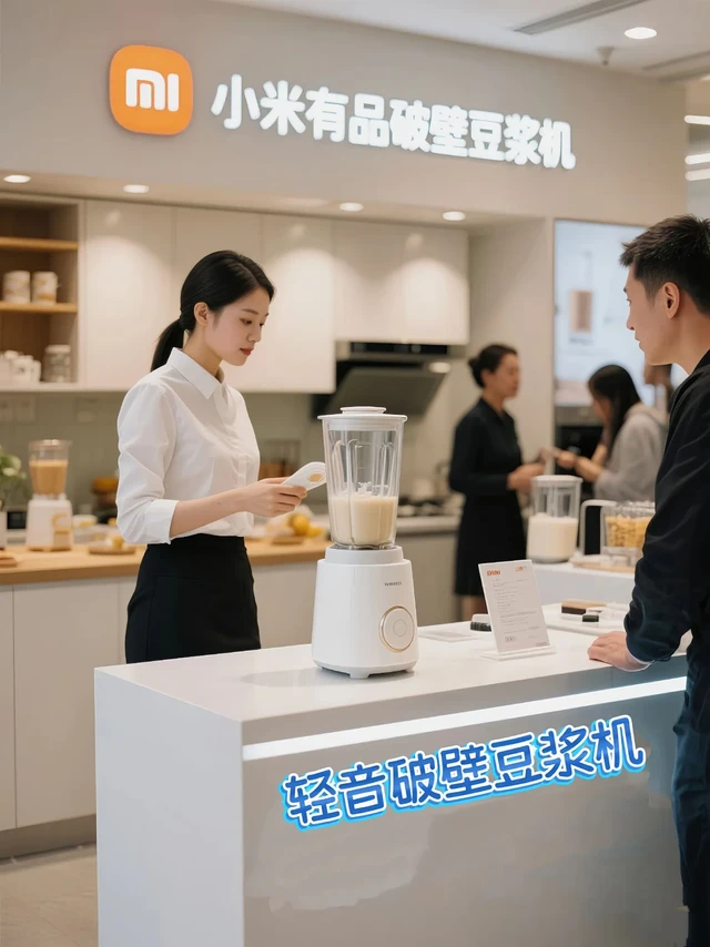 挖到宝！小米有品破壁机把早餐幸福值拉满✨
 
谁懂啊！被小米有品这款2025新款破壁机狠狠拿捏住了💖
 
放在高级感满满的厨房台面上，颜值直接封神！打豆浆超绝，静音无渣，清晨操作也不怕吵醒家人～
 
