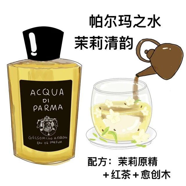帕尔玛之水不语，只是一心提炼茉莉花