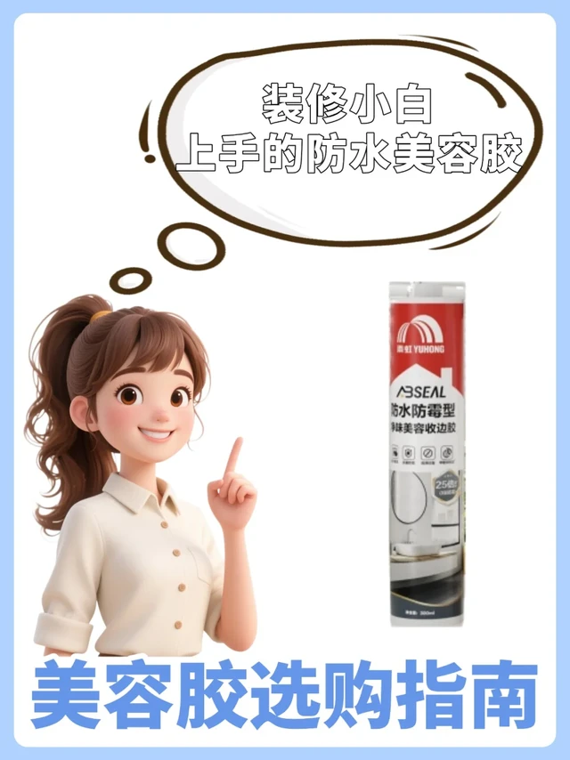 装修小白也可以上手的防水美容胶！