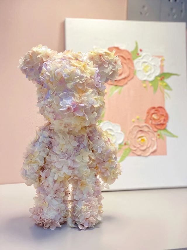 自制永生花暴力熊：6小时的动手乐趣