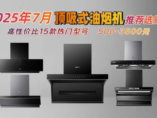 还在纠结顶吸式油烟机？2025年7月为你推荐优盟、名气等品牌！15款高性价比产品选购指南，教你轻松get无烟厨房！