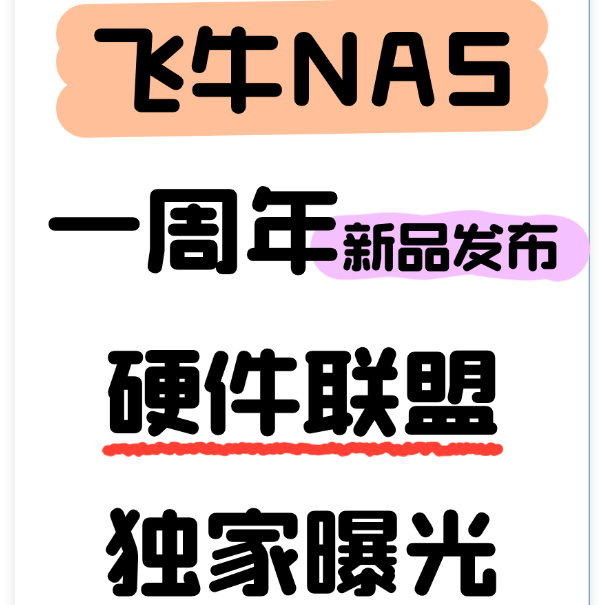 飞牛NAS 发布！一周年新品！「硬件联盟」破局 NAS 硬件生态！