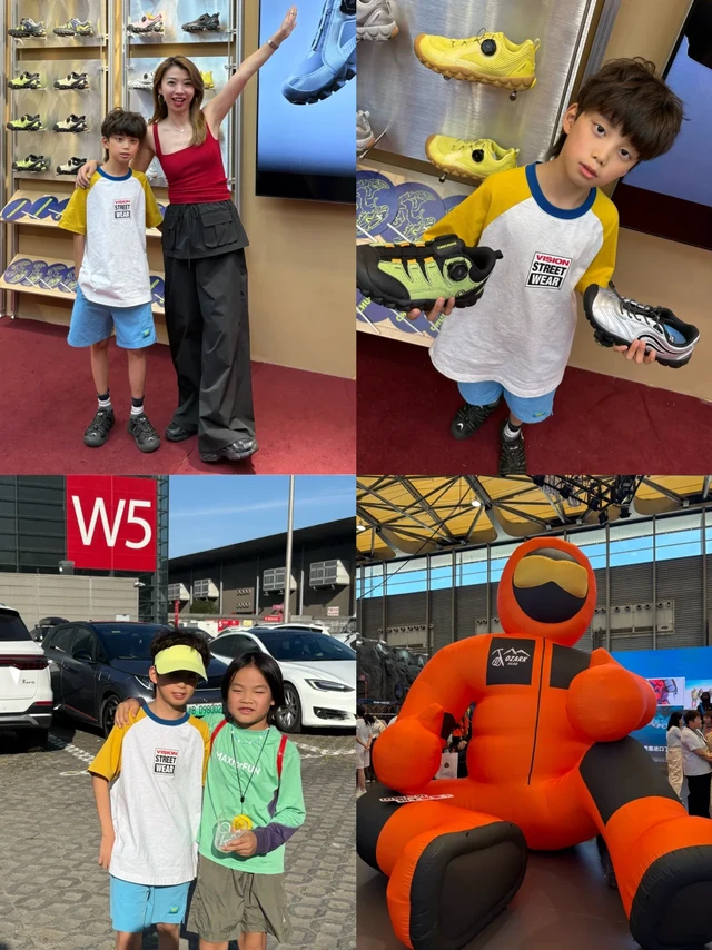 带11岁儿子勇闯ISPO户外展☀️放肆去野吧💪