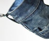环保DIY：牛仔裤变身实用收纳袋
