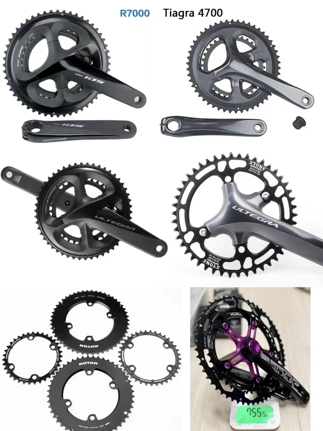 折叠车改装之牙盘曲柄选择搭配。🚴♀️一辆折叠车到手,改车先改轮,无论是改变外胎、轮圈尺寸、材质、花骨都能提供不一样的骑行感受。
🚴♀️其次是传动系统,牙盘曲柄的改变对骑行感受影响是明显的,除了颜值