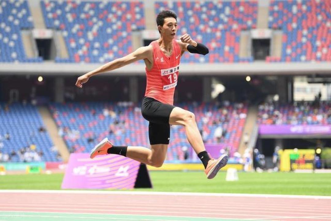 17米68!吴瑞庭打破尘封16年三级跳远亚洲纪录创中国田径新高度