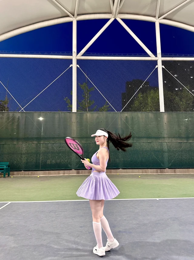 新手网球初体验🎾｜从社恐到真香的变化！