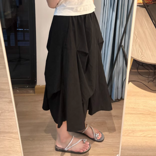 🌿夏日氛围感拉满！这条北欧风伞裙我能穿一整个夏天～