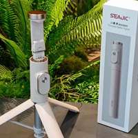 施吉客SEAJIC二级开迷你自拍杆，兼顾便携与稳定的拍照神器