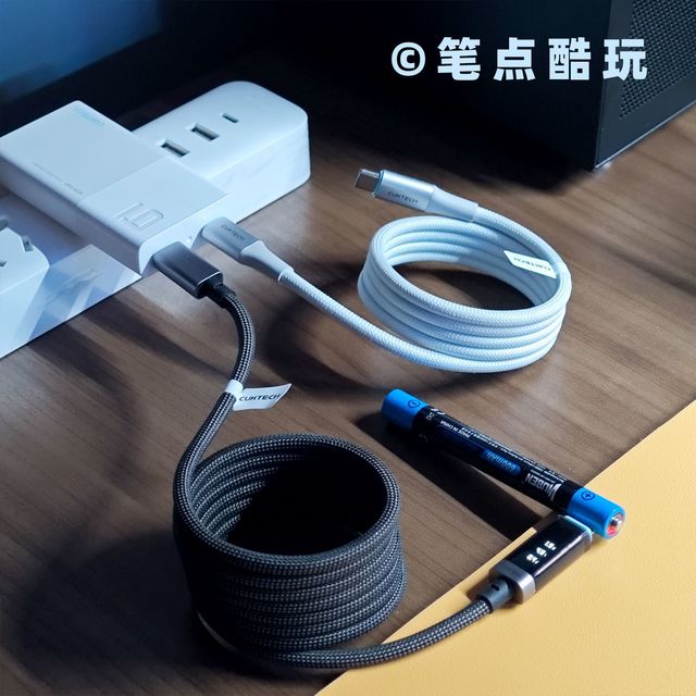 锂电池回血新组合：酷态科6号电能卡片+6号磁吸数显线/CP对吸线