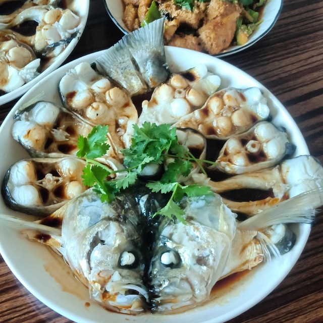 养生无非锻炼与吃喝，今天搞了条三斤多的翘嘴，清蒸加清蒸，