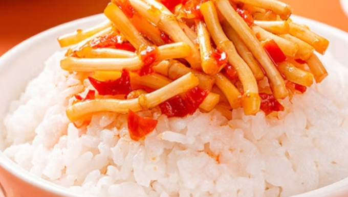 饭扫光佐餐咸菜
