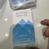 ✨3 天速效炫白！Alpine White 乐瑞白牙贴，黄牙救星实锤啦！