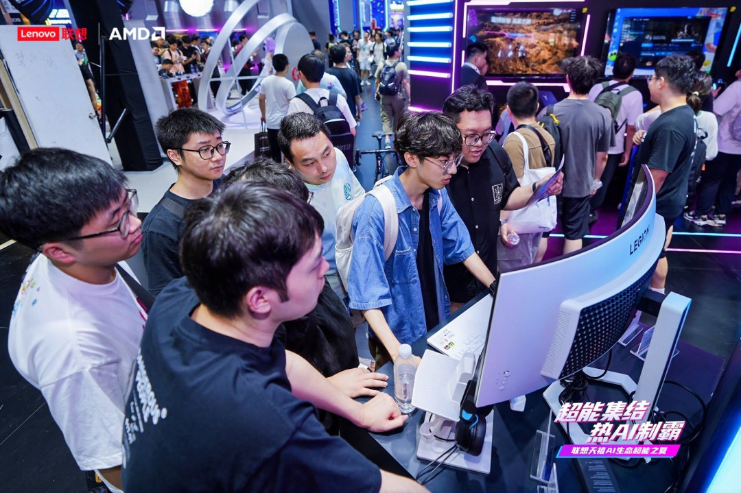 硬核、AI生态、沉浸体验三位一体,联想拯救者ChinaJoy2025完美收官