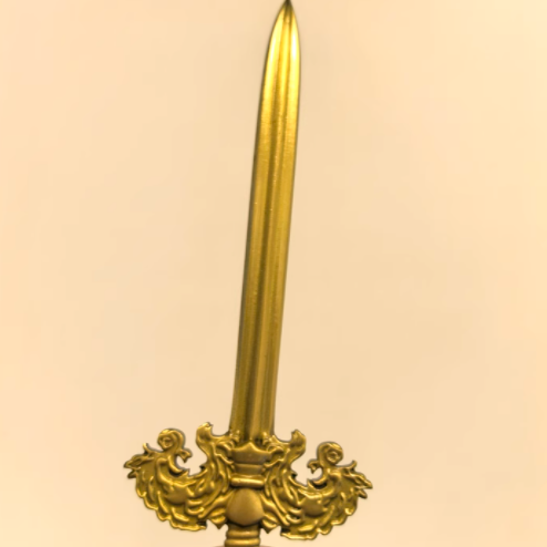 《基督山伯爵》黄铜裁纸剑：开启文学与艺术交织的传奇之旅