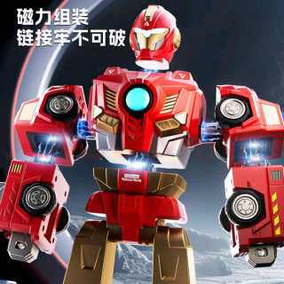 结实耐用的变形机器人玩具，孩子爱不释手