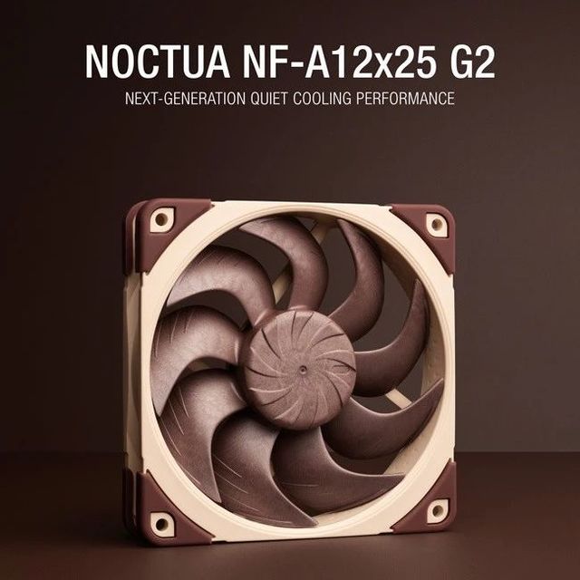 [评测]Noctua NF-A12x25 G2 PWM 评测