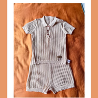 ☀️夏日小绅士必备！modomoma 男童莱赛尔天丝套装来袭✨