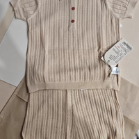 modomoma 男童夏季莱赛尔天丝针织套装：清凉透气，舒适之选