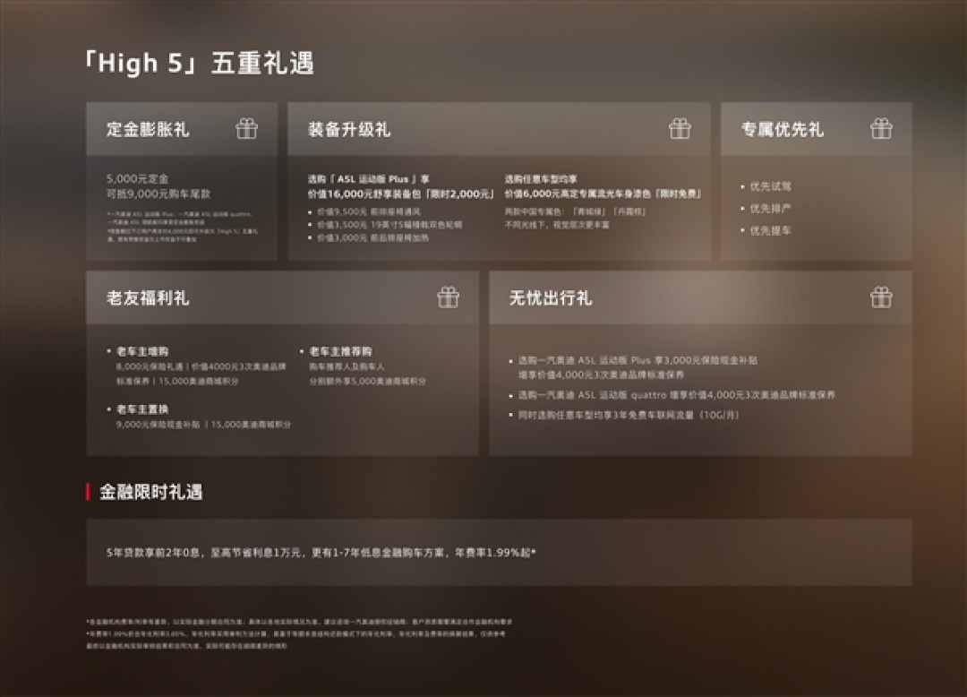 和上汽奥迪对着干!一汽奥迪A5L上市:起售仅23.98万