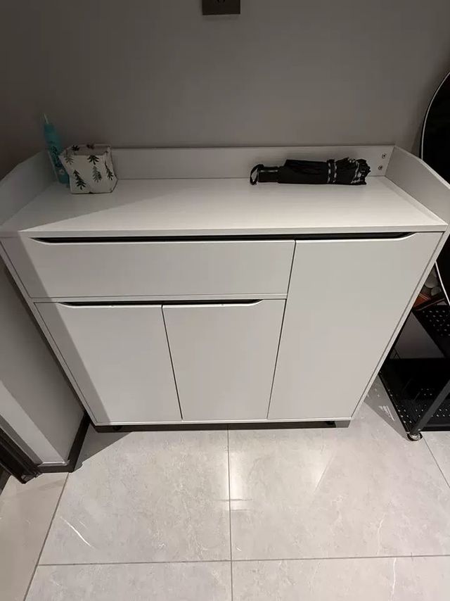 鞋柜家用进门口入户柜靠墙一体收纳柜