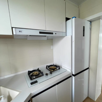 美菱无忧嵌 402L 超薄嵌入双门冰箱：家居保鲜新宠