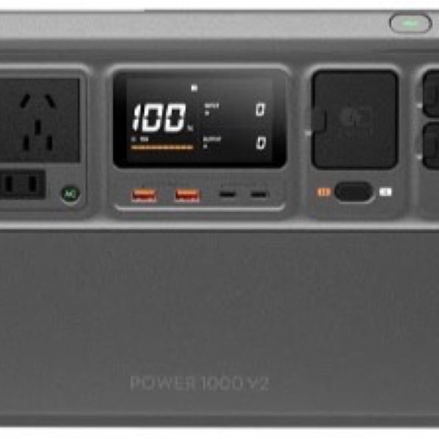 🔋 一度电，全场景自由：大疆Power 1000 V2