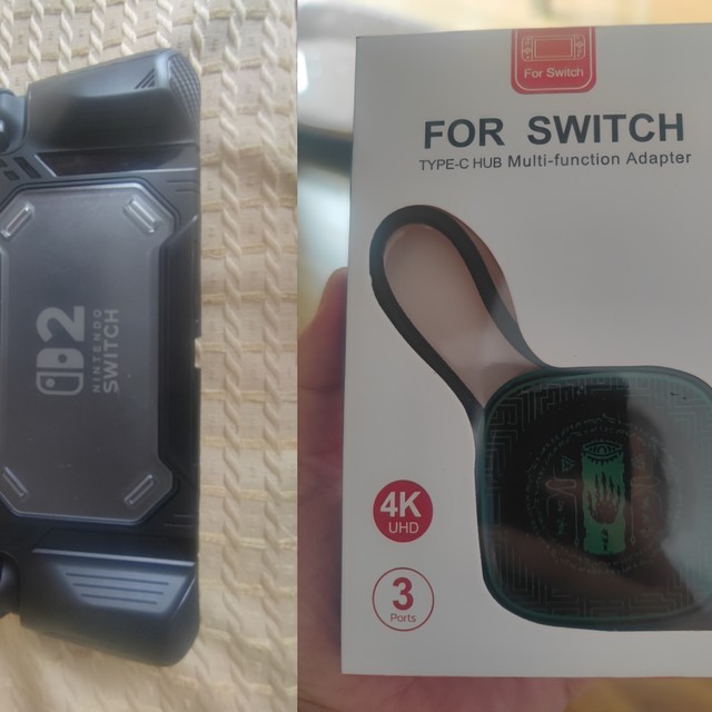 NS2两个配件,主打携带保护与视频输出