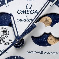 紧急通知！斯沃琪神表降临！Snoopy登月看地球，每人限购1枚。