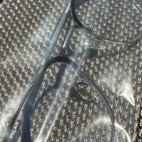 纯钛半框眼镜，轻盈舒适