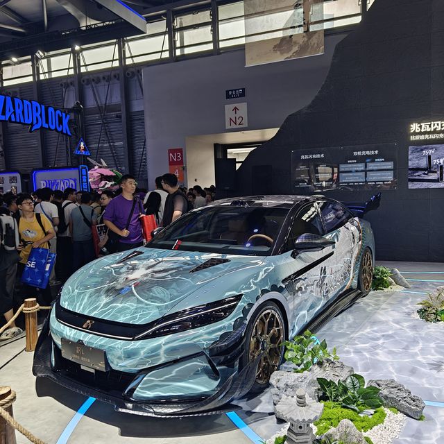 ChinaJoy的痛车也是高水准