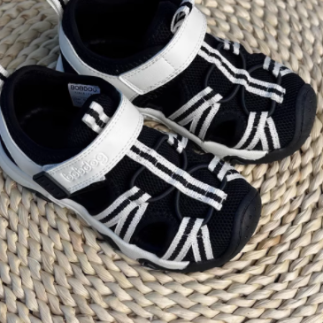 👟夏日遛娃救命鞋！巴布豆镂空溯溪鞋让男宝疯玩不闷脚～