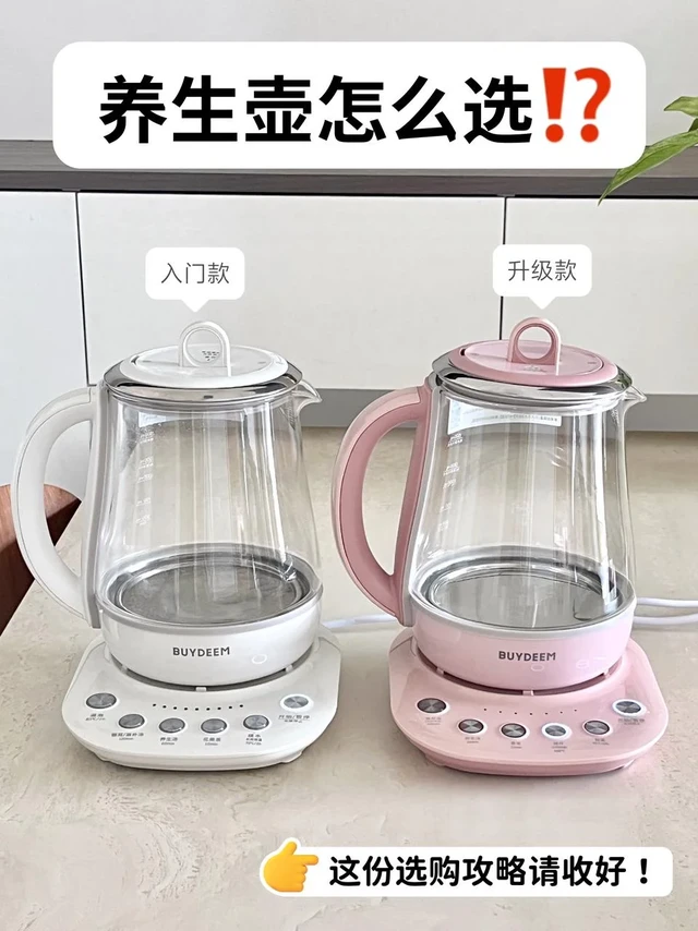 北鼎两款热门养生壶怎么选，看完不纠结！