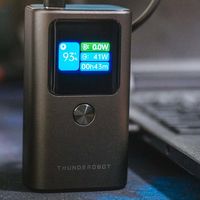 55W高功率充电宝，解决外出电脑电量焦虑——雷神V10超级电能棒