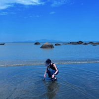 下海游泳初体验