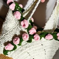 让我看看你的DIY入坑神作，我的手工DIY花束包包完成啦