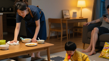 但凡幸福的家庭，都有个“眼里有活”的爸爸，带出来的孩子不会差