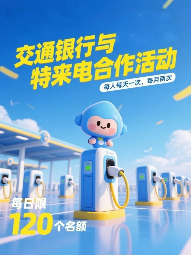 没想到特来电和买单吧这波羊毛能薅到年底！