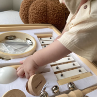 👶🏻0-1 岁宝宝的第一份「会唱歌的原木礼盒」太治愈啦～