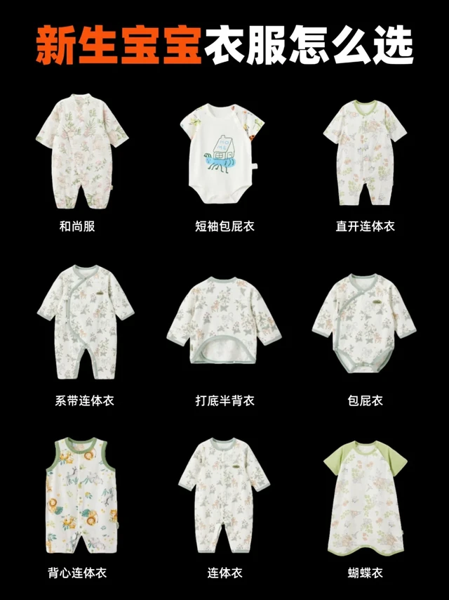 为啥没人把新生儿宝宝衣服怎么买说清楚？