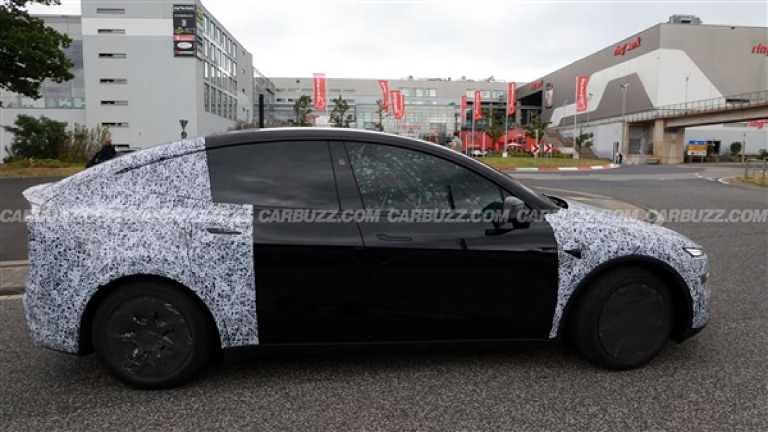 三排六座加长 特斯拉Model Y L实车现身纽北:国产或卖35万