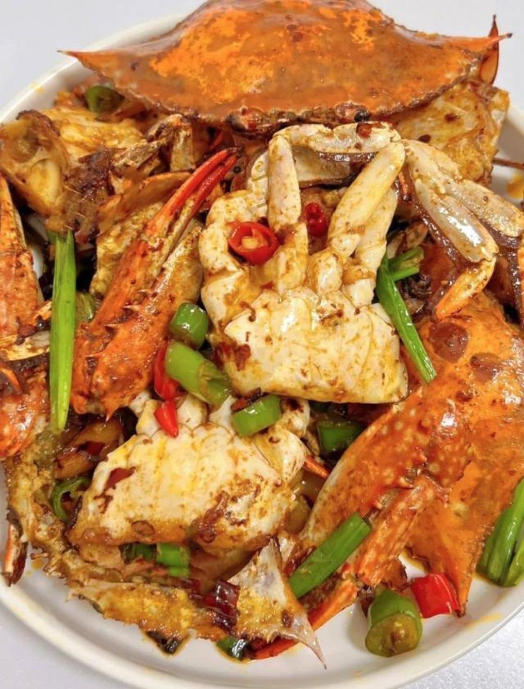 鲜味暴击!揭秘梭子蟹从清蒸到醉腌的12种灵魂吃法