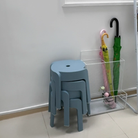 ✨全家都爱用的特厚塑料小凳子💺 结实到能站人还能叠着藏～