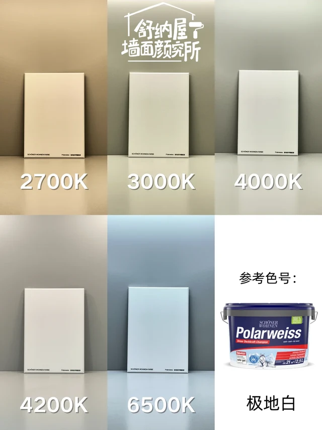 🤬家人们谁懂啊！ 同一桶漆刷出5种白！